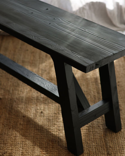BANQUETA PRAIA NEGRA 130x30x45