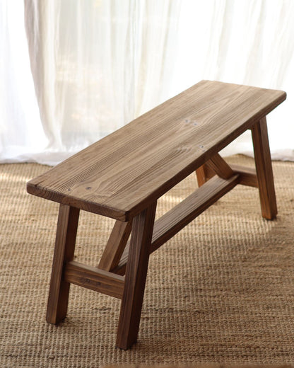 BANQUETA PRAIA NOGAL 100x32x45