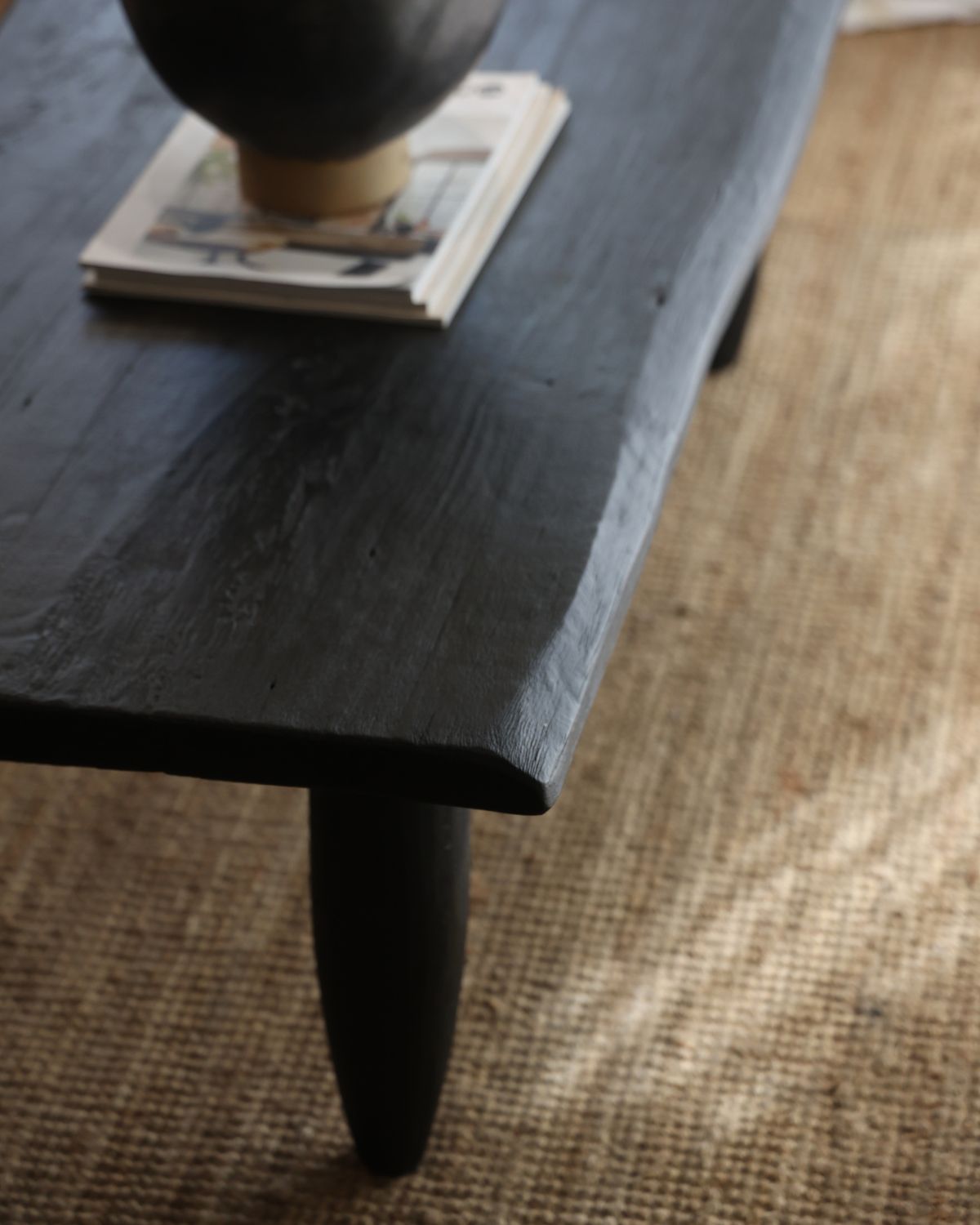 MESA BAU NEGRA 120X60X38