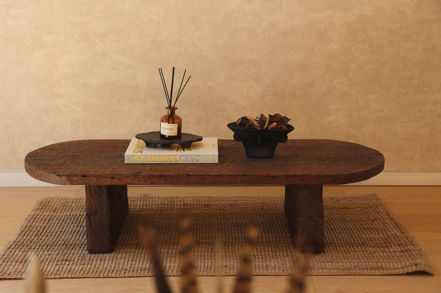 MESA BAGUS OVALADA NATURAL