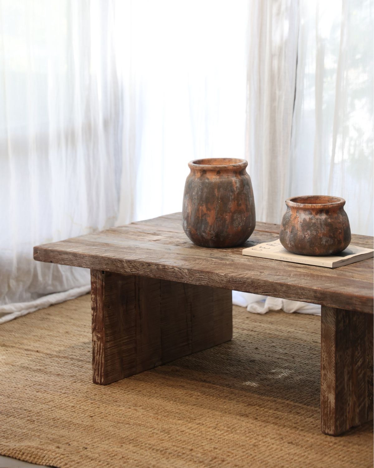 MESA ÁMBAR CAFÉ ALBAYALDE 110x65x35
