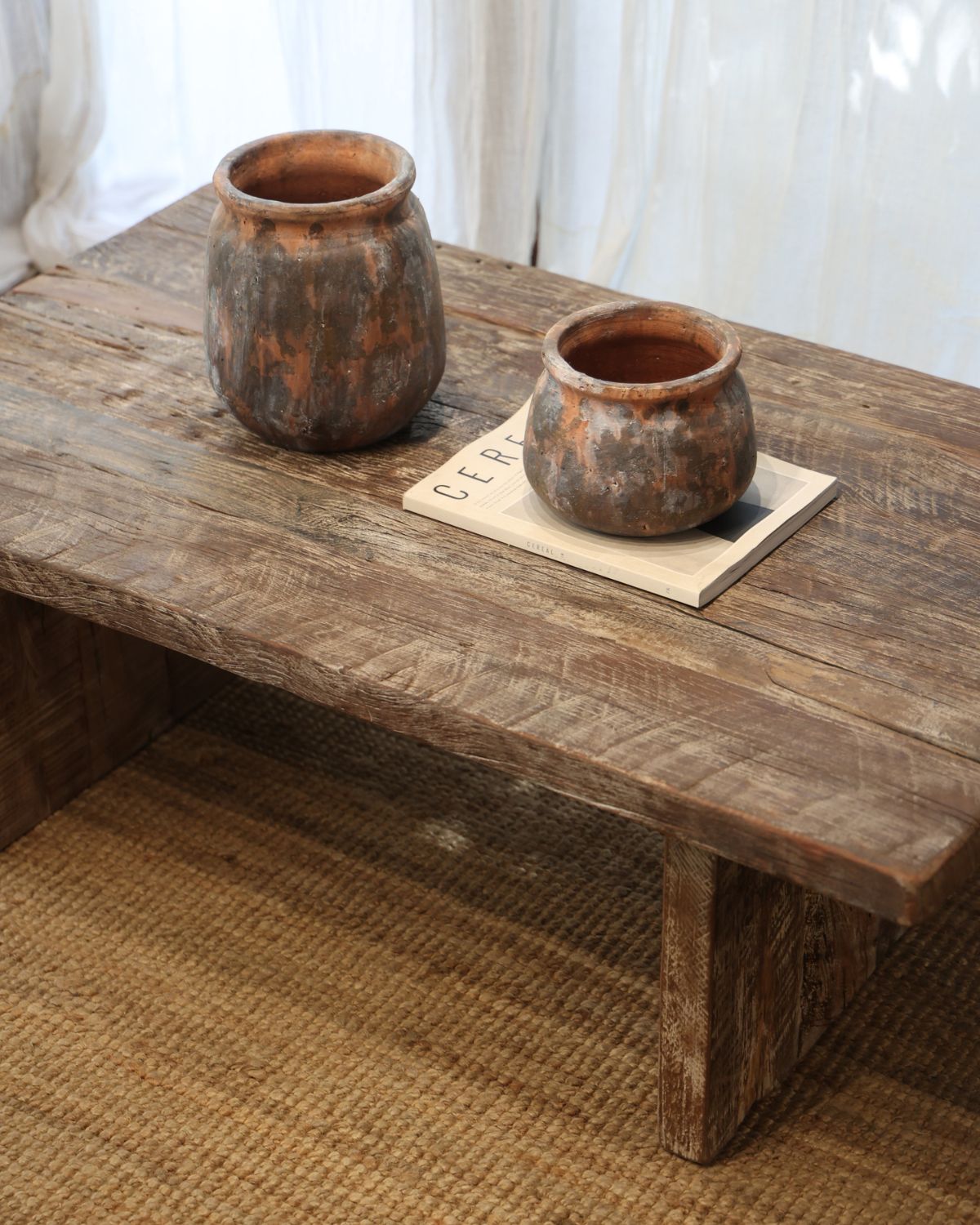 MESA ÁMBAR CAFÉ ALBAYALDE 110x65x35
